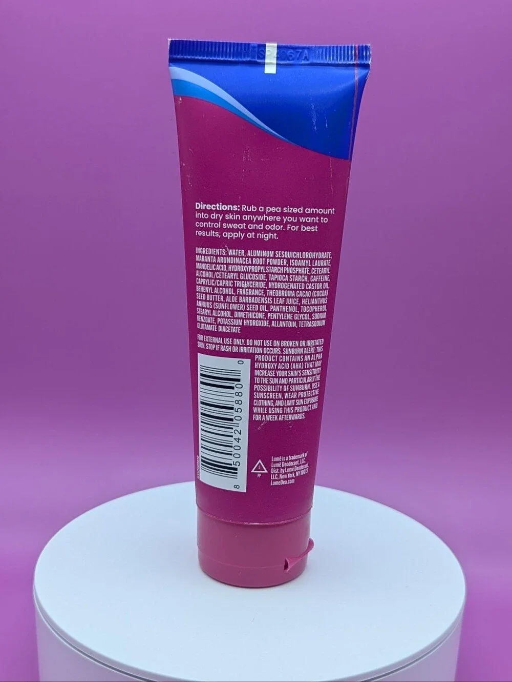 Lume Whole Body Deodorant plus Sweat Control Soft Powder FS Gently Used VGC